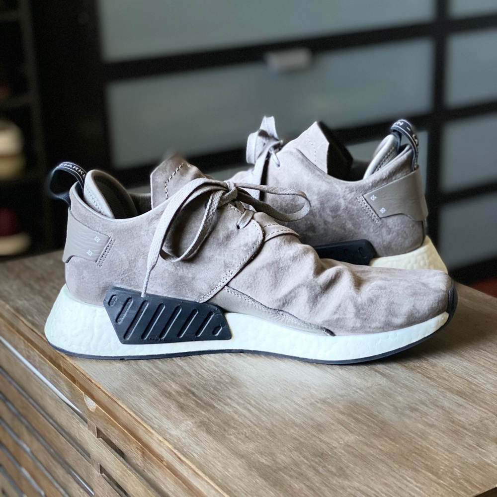 Adidas Grey Suede Boost Size 10.5